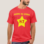 GEMACHT IN UDSSR T-Shirt (Vorderseite)