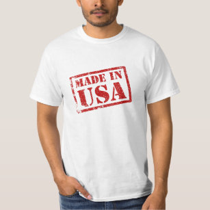 Gemacht in USA, hergestellt in Amerika T-Shirt