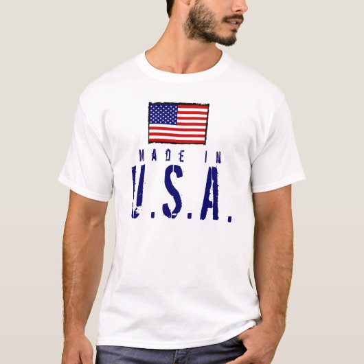 Gemacht in USA T-Shirt (Vorderseite)