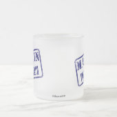 Gemacht in Virginia Beach Mattglastasse (Mittel)