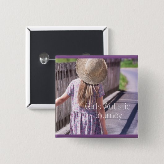 Gemacht mit Güte, ein Button (Vorne & Hinten)