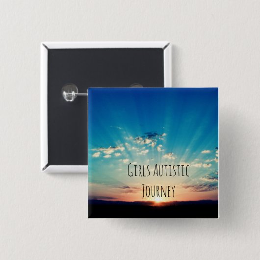 Gemacht mit Güte, ein Button (Vorne & Hinten)