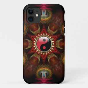 Gemacht mit Liebe: Neues Alter roter YinYang Case-Mate iPhone Hülle