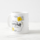 Gemacht, um anzubeten kaffeetasse (Vorderseite Links)