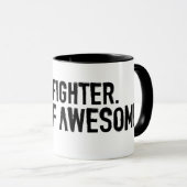 Gemacht von der fantastischen Tasse (VorderseiteRechts)