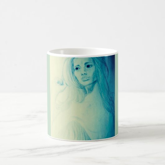 Gemälde 7 – Klassischer Becher Kaffeetasse (Mittel)