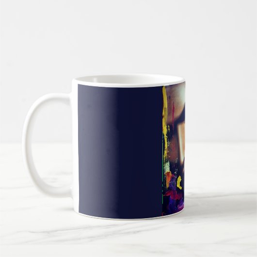 Gemälde 9 – Klassischer Becher Kaffeetasse (Links)