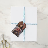 Gemälde am Heiligen Herz Geschenkanhänger (Mit Garn)