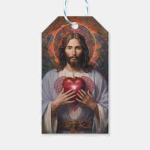 Gemälde am Heiligen Herz Geschenkanhänger