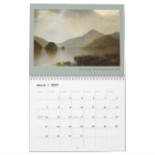 Gemälde an der American Fine Art Hudson River Scho Kalender (Mär 2027)