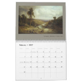 Gemälde an der American Fine Art Hudson River Scho Kalender (Feb 2027)