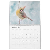 Gemälde an der Wand Kalender (Feb 2025)