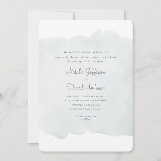 Gemälde Aquarellmappe - Einladung (Rückseite)