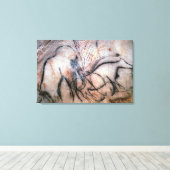 Gemälde, auf denen Mammut und Rinder aus dem C dar Leinwanddruck (Insitu (Holzboden))