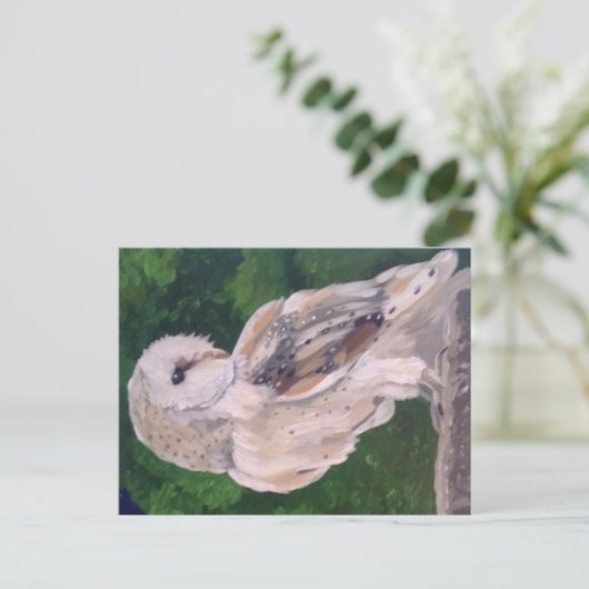 Gemälde auf Postkarte (Stehend Vorderseite)