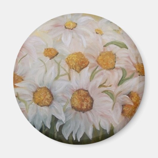 Gemälde aus dem Garten Magnet (Vorne)