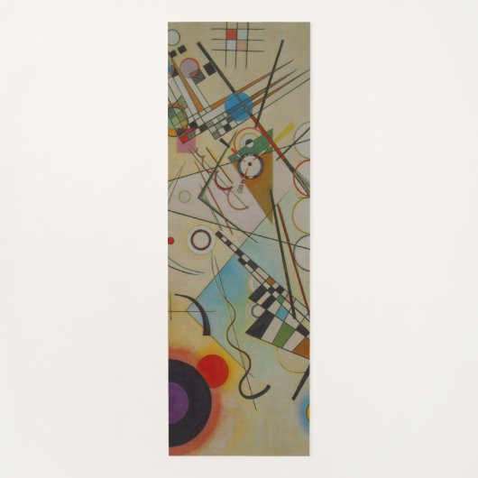 Gemälde aus Kandinsky VIII Yogamatte (Vorderseite)