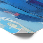 Gemälde aus Portrait Poster (Ecke)