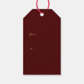 Gemälde Bambus Chinesischer Rahmen Schwein Jahr 20 Geschenkanhänger (Rückseite)