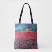Gemälde Campo de Amapolas von Alfred Fox Tasche (Vorderseite)