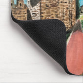 Gemälde Castell de Benisanó von Alfred Fox Mousepad (Ecke)