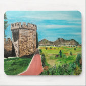 Gemälde Castell de Benisanó von Alfred Fox Mousepad (Vorne)