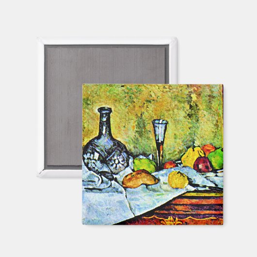 Gemälde Cezanne, Dessert Magnet (Vorderseite/Rückseite)