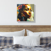 Gemälde Deco (Friedenssilhoette) Leinwanddruck (Insitu (Schlafzimmer))