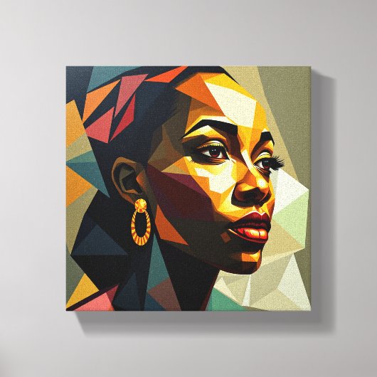 Gemälde Deco (Friedenssilhoette) Leinwanddruck (Vorderseite)