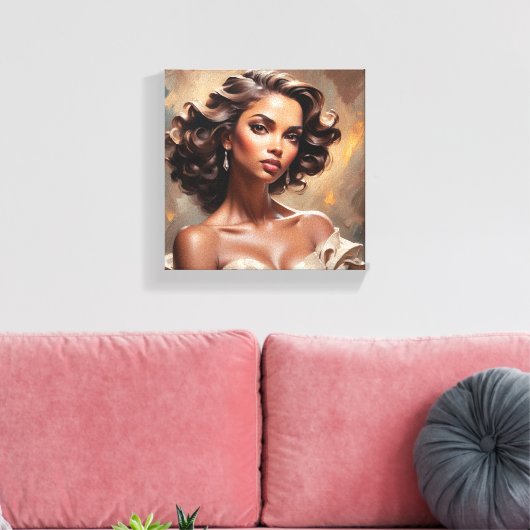 Gemälde Deco Leinwanddruck (Insitu (Wohnzimmer))