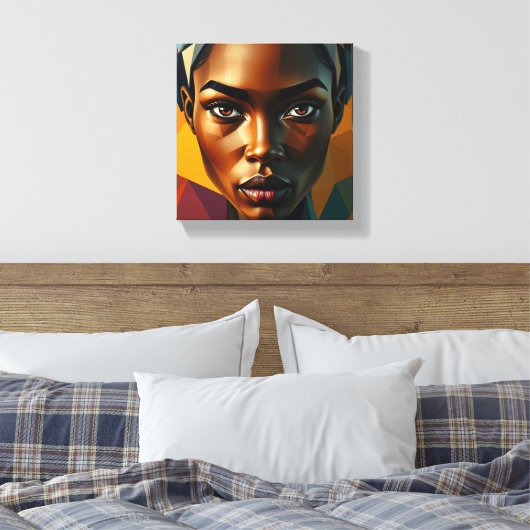 Gemälde Deco Leinwanddruck (Insitu (Schlafzimmer))