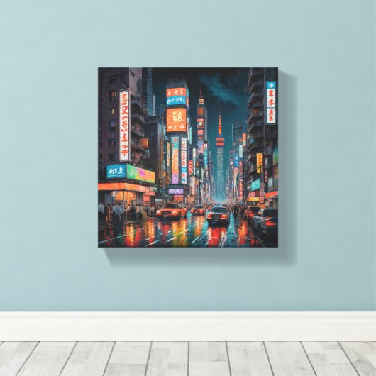 Gemälde Deco Leinwanddruck (Insitu (Holzboden))