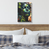 Gemälde Deco Leinwanddruck (Insitu (Schlafzimmer))