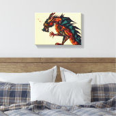 Gemälde Deco Leinwanddruck (Insitu (Schlafzimmer))