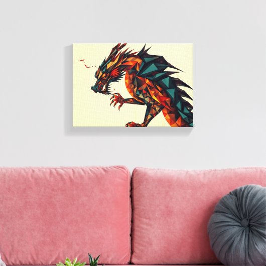 Gemälde Deco Leinwanddruck (Insitu (Wohnzimmer))