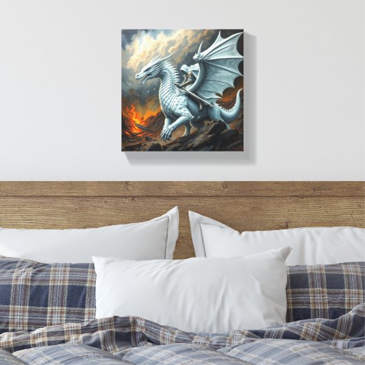 Gemälde Deco Leinwanddruck (Insitu (Schlafzimmer))