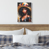 Gemälde Deco (The Grace) Leinwanddruck (Insitu (Schlafzimmer))