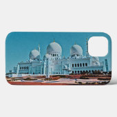 Gemälde der Abu Dhabi Moschee Case-Mate iPhone Hülle (Rückseite (Horizontal))