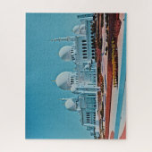 Gemälde der Abu Dhabi Moschee Puzzle (Vertikal)