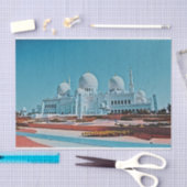 Gemälde der Abu Dhabi Moschee Seidenpapier (Handwerk)
