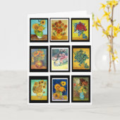 Gemälde der Blume von Van Gogh, Fine Art, Karte (Gelbe Blume)