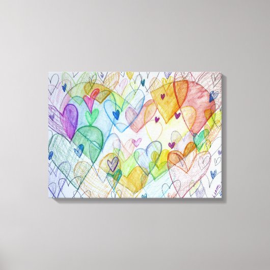 Gemälde der Leinwand (Vorderseite)