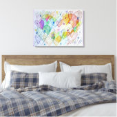 Gemälde der Leinwand (Insitu (Schlafzimmer))