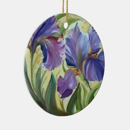 Gemälde der romantischen Irisis Keramik Ornament (Rechts)