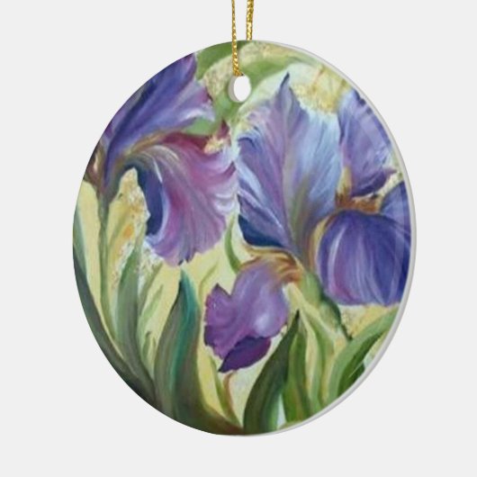 Gemälde der romantischen Irisis Keramik Ornament (Links)
