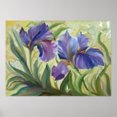 Gemälde der romantischen Irisis Poster (Vorne)