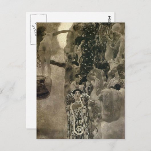 Gemälde der Universität Gustav Klimt-Wien Postkarte (Vorne/Hinten)