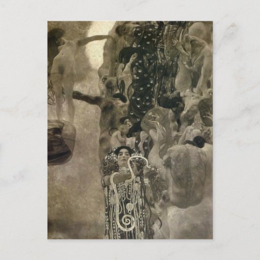 Gemälde der Universität Gustav Klimt-Wien Postkarte (Vorderseite)