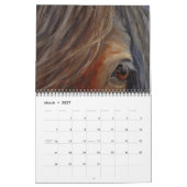 Gemälde des American West Calendar Kalender (Mär 2027)