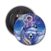 Gemälde des Bärenbusses Flaschenöffner (Vorderseite)